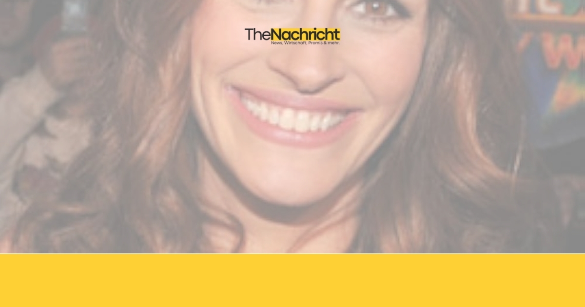 Julia Roberts Krankheit » Die Wahrheit über ihren Zustand